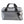 Silver AO Coolers soft sided cooler bag with black handles and shoulder strap