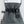 Mobile Warming grey heated mitten wrist strap and power button