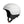 POC white ski helmet with black interior and chin strap