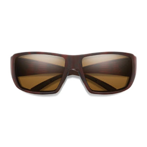 Smith Optics brown tortoise shell frame sunglasses with brown tinted lenses