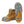 Winter Walking ice cleats attached to a tan work boot