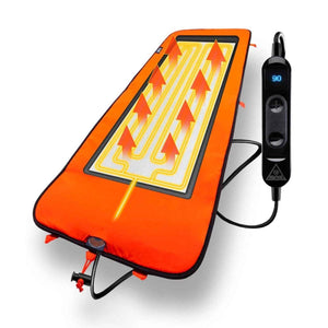Ignik orange heated pad with digital temperature controller