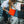 Person placing an Ignik orange fire pad into a carrying bag on a wooden dock