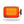 Ignik orange electric heating pad with visible internal heating coils and digital temperature controller
