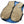 HyperKewl khaki quilted cooling vest with blue interior and front zipper