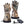 ActionHeat camouflage heated gloves with two battery packs and charging cables