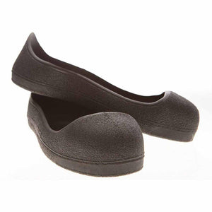 Impacto black rubber overshoe toe protector