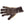Impacto work glove with grey textured grip palm and yellow accents
