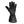 California Heat black leather motorcycle glove with palm padding