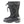 Baffin black winter boot with toggle lacing and rubber base