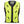 Inuteq neon yellow cooling vest with black trim and zipper front