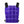 Inuteq purple cooling vest insert with sixteen square gel pockets and black shoulder straps