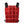Inuteq red cooling vest insert with grid pattern and black shoulder straps