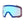 Smith Optics replacement snow goggle lens with blue mirror finish