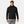 Man wearing a black Helly Hansen hooded zip up jacket
