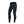 Seirus black thermal base layer leggings with subtle chevron pattern
