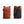 Front and back view of a rust colored Bellroy backpack with padded shoulder straps