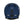 Rear view of a dark blue POC ski helmet with goggle clip and technical specifications printed on the back