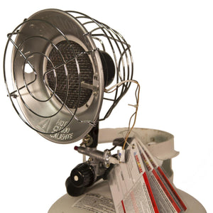 Dura Heat propane tank top heater with protective wire cage