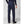 Rear view of Helly Hansen navy cargo pants with side pockets and zippered back pocket