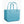 Light blue Bogg Bag tote with perforated holes and two handles