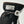Hestra glove cuff with mountain logo patch and adjustable drawstring