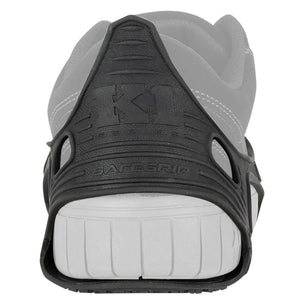 Rear view of K1 Ice Cleats on a shoe