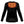ActionHeat black long sleeve shirt with glowing red heating element on the back