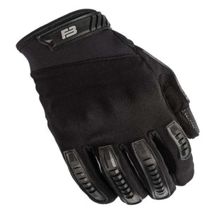 221B Tactical black tactical glove with finger protection