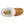 Acorn tan suede slipper with white faux fur lining and decorative stitching