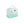 Kanga Coolers mint green and white insulated lunch bag with top handle