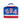 Kanga Coolers USA flag patterned insulated beverage cooler with top handle