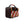 Kanga Coolers Maryland flag pattern insulated beverage cooler with black side panels and top handle