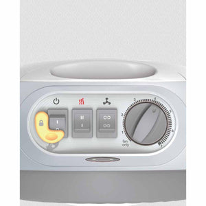 Vornado heater control panel with power switch heat settings fan speed and dial