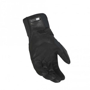 Alpinestars black leather motorcycle glove with RTX waterproof label