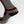 Mobile Warming grey and black performance sock with orange accents on the heel and ankle