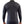 Back view of a 221B Tactical black long sleeve compression shirt