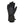 Kombi black winter glove with textured palm and elastic wrist