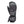 Kombi grey and black insulated winter mitten with adjustable wrist strap
