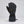 Kombi black insulated winter glove with adjustable wrist strap