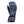 Kombi blue and black three finger ski glove with wrist strap