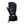Kombi black winter glove with zippered pocket and adjustable wrist strap