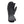 Black and grey waterproof split finger winter mitten