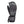 Kombi grey and black three finger ski mitten with adjustable wrist strap