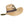 Kool Breeze straw hat with a built in solar fan on the side