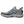 Korkers grey and blue low top wading shoe with speckled midsole and orange accents