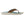 Brown leather thong sandal with blue and green patterned footbed and textured white sole