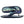 Kukui DeYoung flip flops in navy with blue and green patterned footbed
