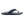 Korkers navy blue flip flop with patterned footbed
