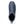 Top view of a navy blue Korkers slip on rubber boot